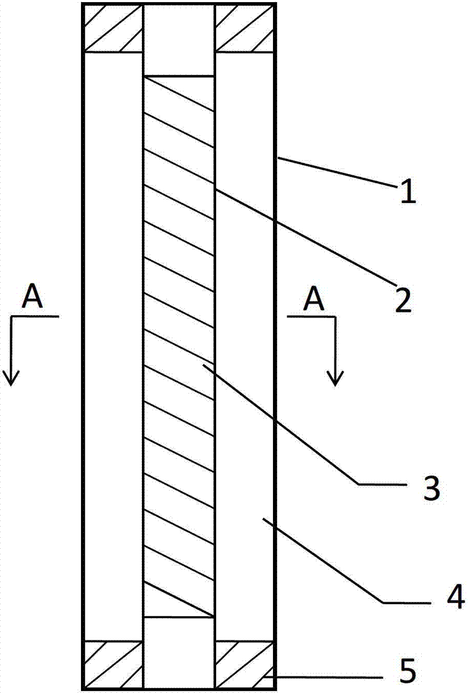 Device based on liquid metal and used for repairing defective peripheral nerve function