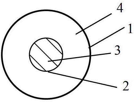 Device based on liquid metal and used for repairing defective peripheral nerve function