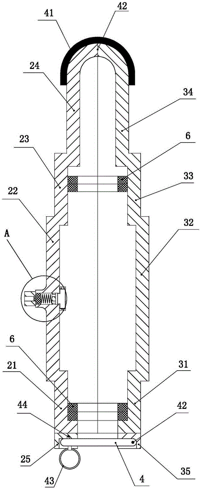 Secondary loop wire core protection sleeve