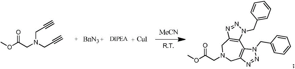 Preparation method of 1,2,3-bis-triazole ligands and application of 1,2,3-bis-triazole ligands in CuAAC reaction