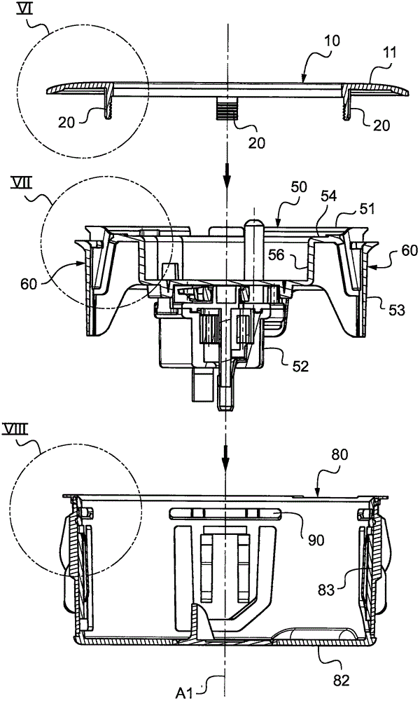 Secured assembly electrical apparatus
