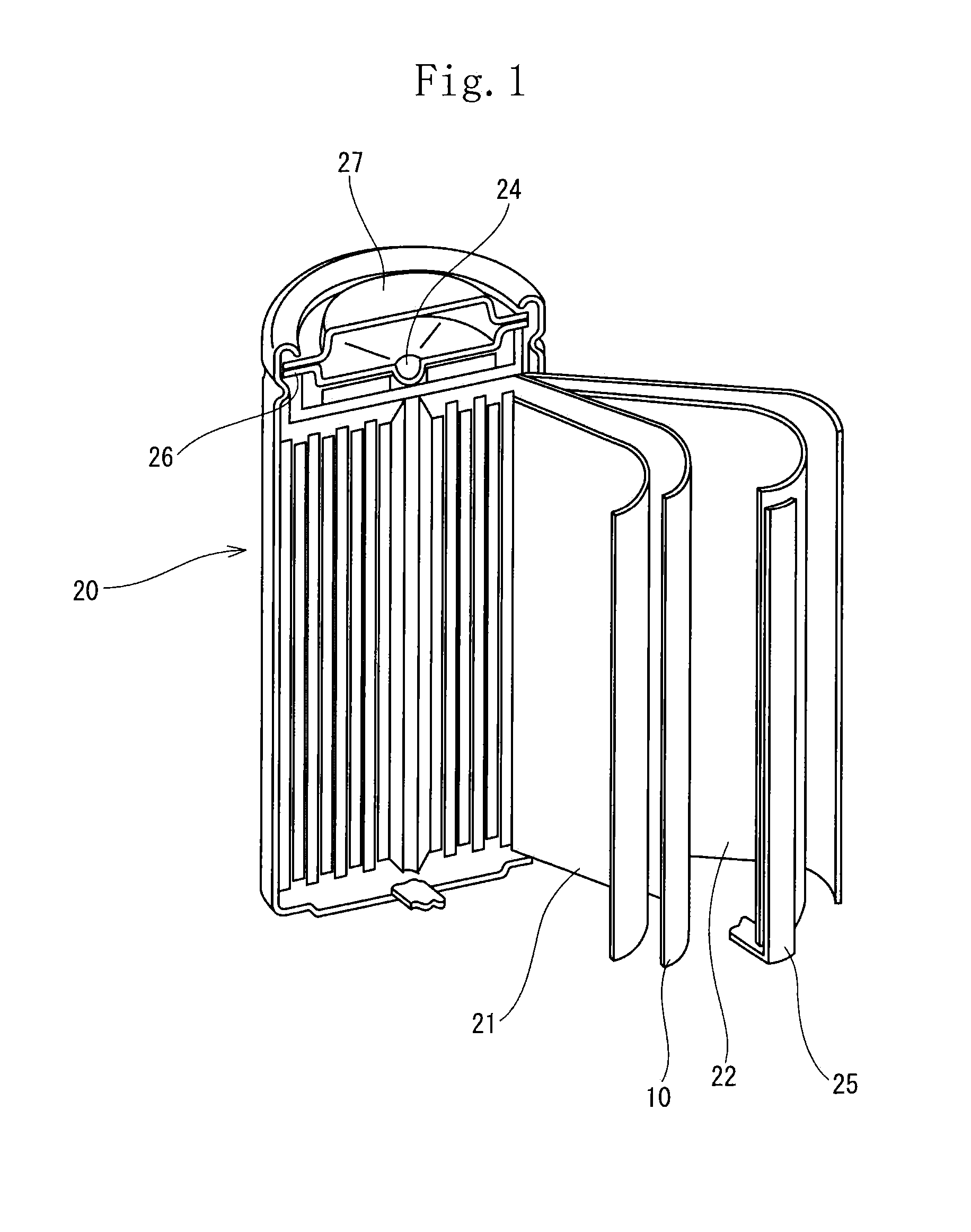 Laminated porous film, separator for battery, and battery