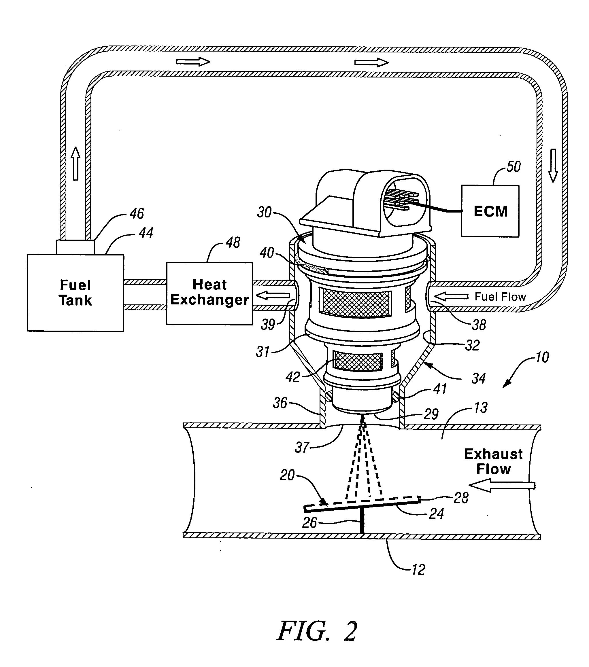 Diesel exhaust aftertreatment device regeneration system