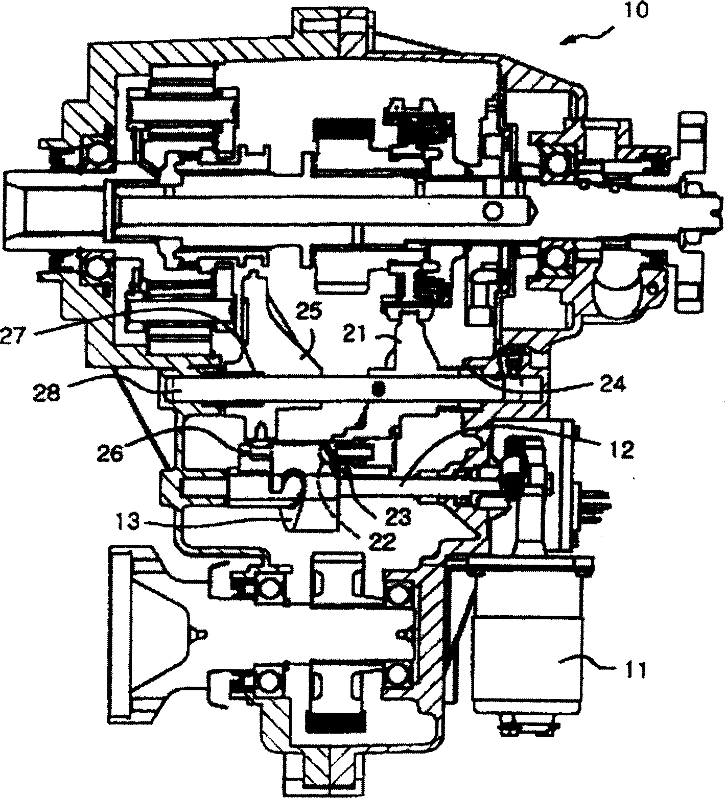 Electronic gearshift apparatus of sub gearshift for 4 wheel drive vehicle