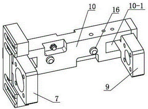 Positioning and clamping mechanism for welding of rear stabilizer bar mounting bracket of rear subframe