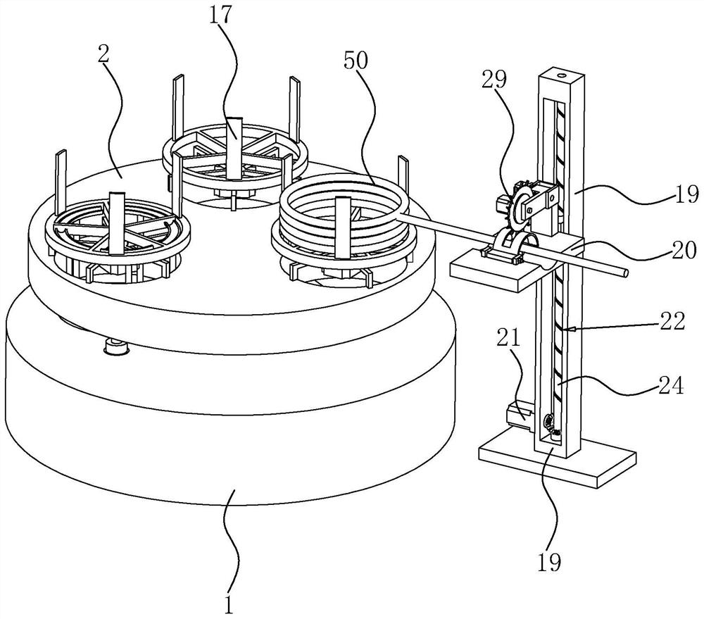 PE water supply pipe production line