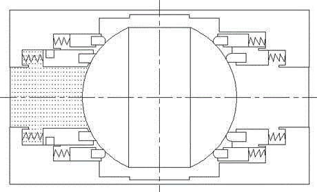 Multiple-sealing full-welding pipeline ball valve