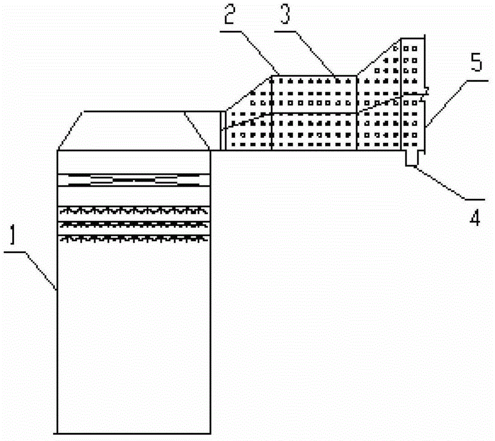 Water-saving system and water-saving process thereof used in wet desulfurization process