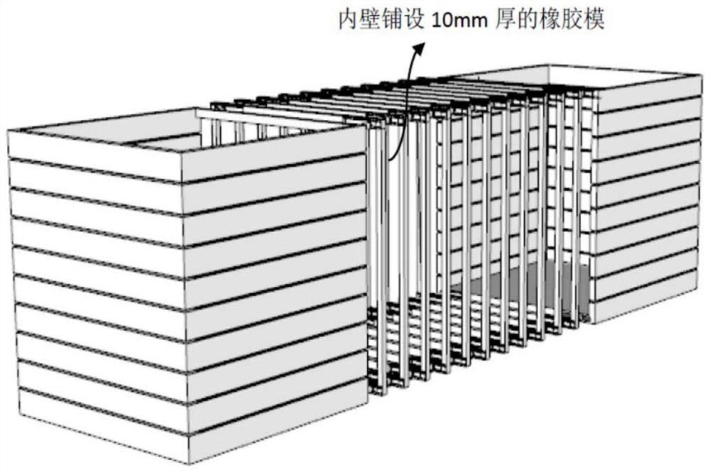 Prefabricated continuum model box for simulating underground structure under combined action of fault and seismic oscillation