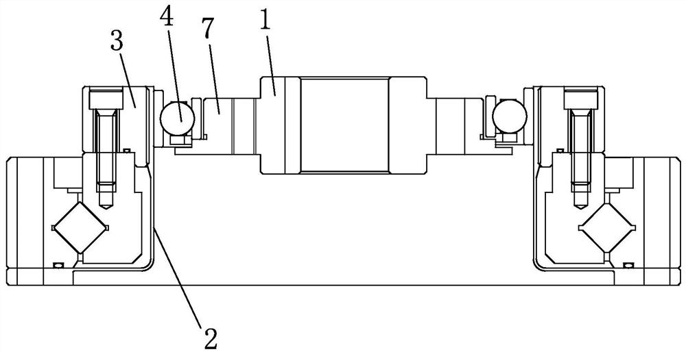 Harmonic reducer with composite ball bearing and lower shell manufacturing method