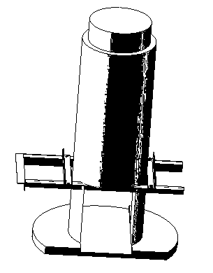 Single crystal furnace mounting bracket