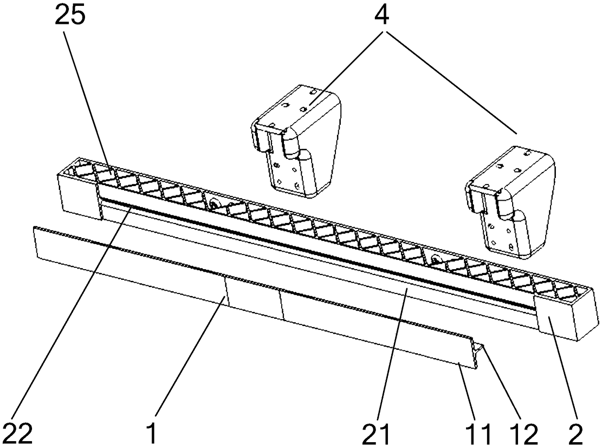 Front lower portion protection device