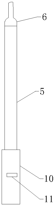 Special restraining bed for patient with manic psychosis