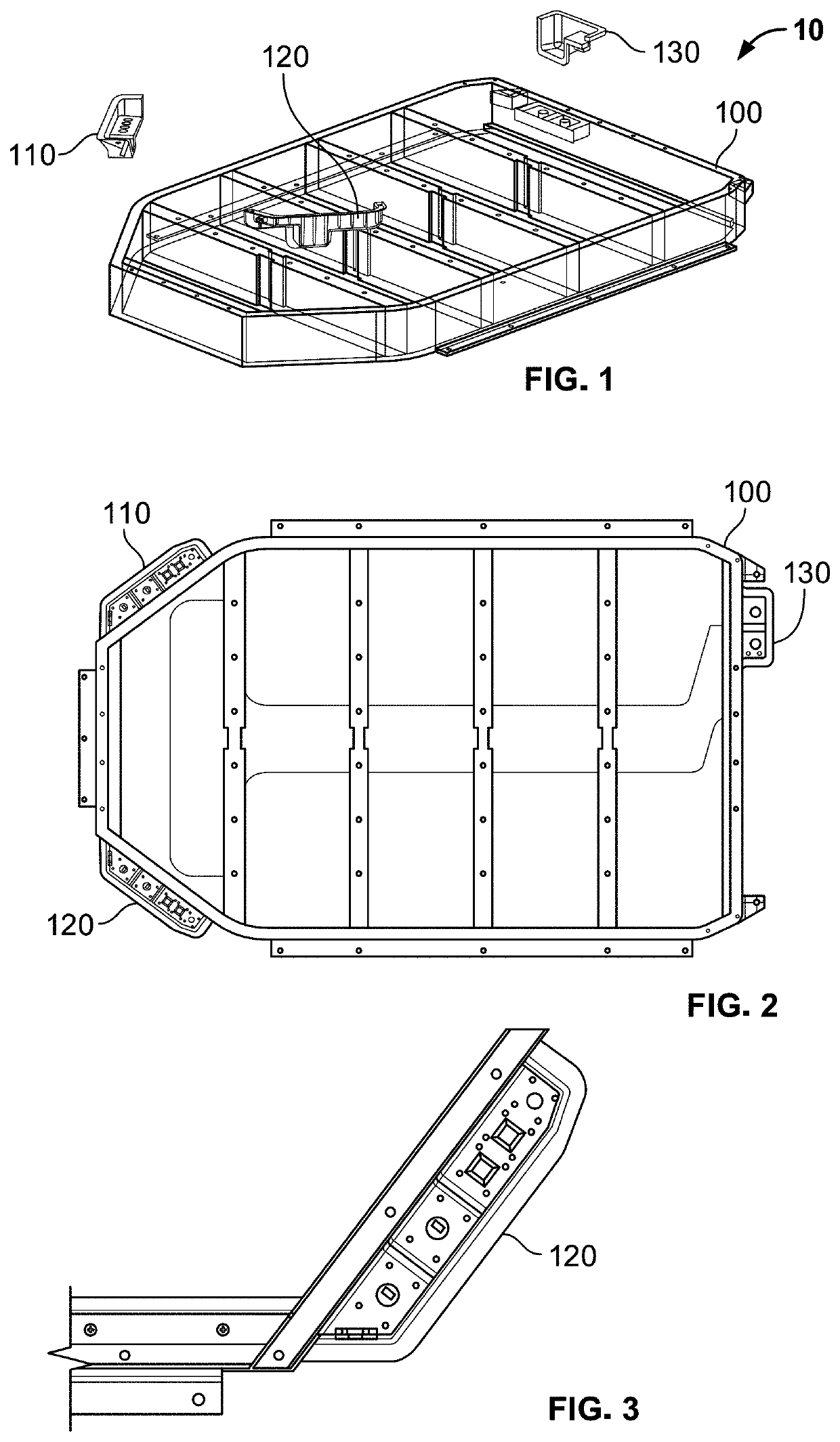 Electric vehicle battery pack having external side pouch for electrical components