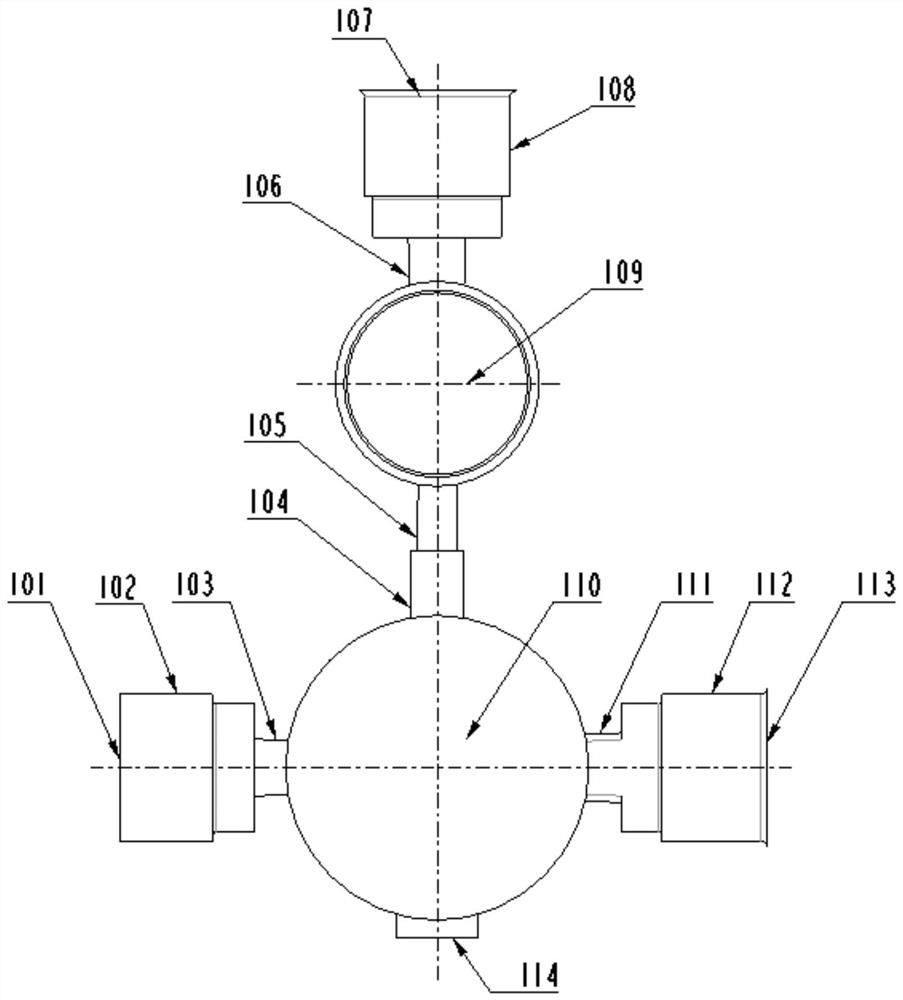 Constant-temperature noise reduction type PPR concealed shower