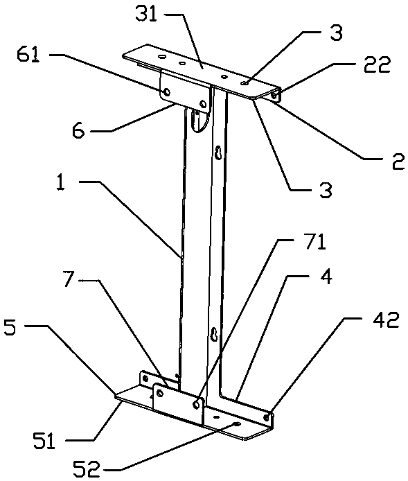 A unit assembly of an LED unit screen body