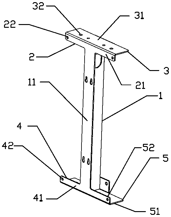 A unit assembly of an LED unit screen body