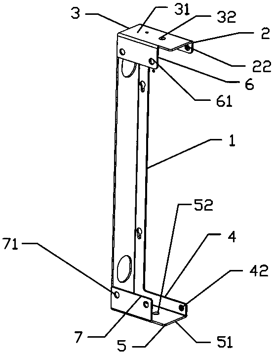 A unit assembly of an LED unit screen body