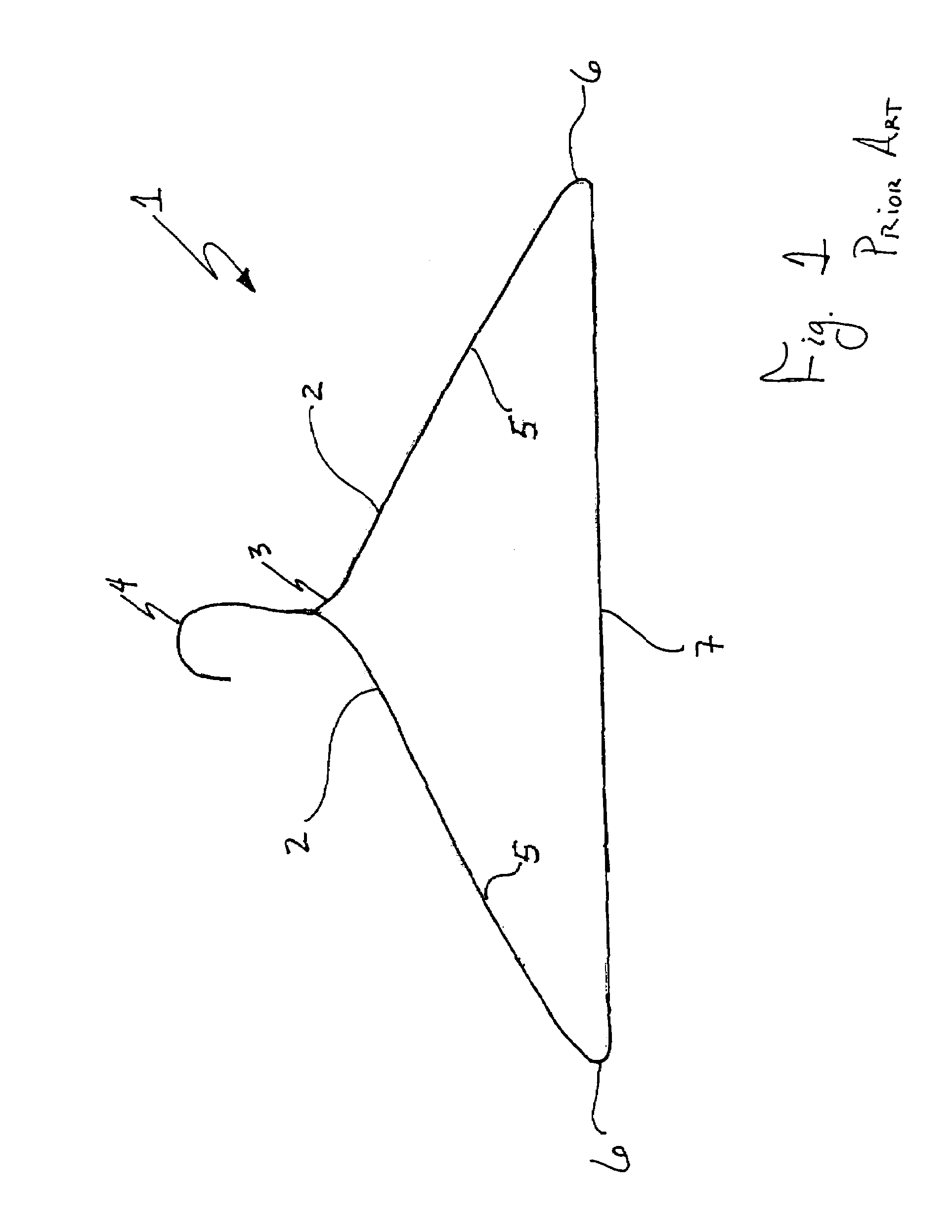 Garment hanger with central support rib