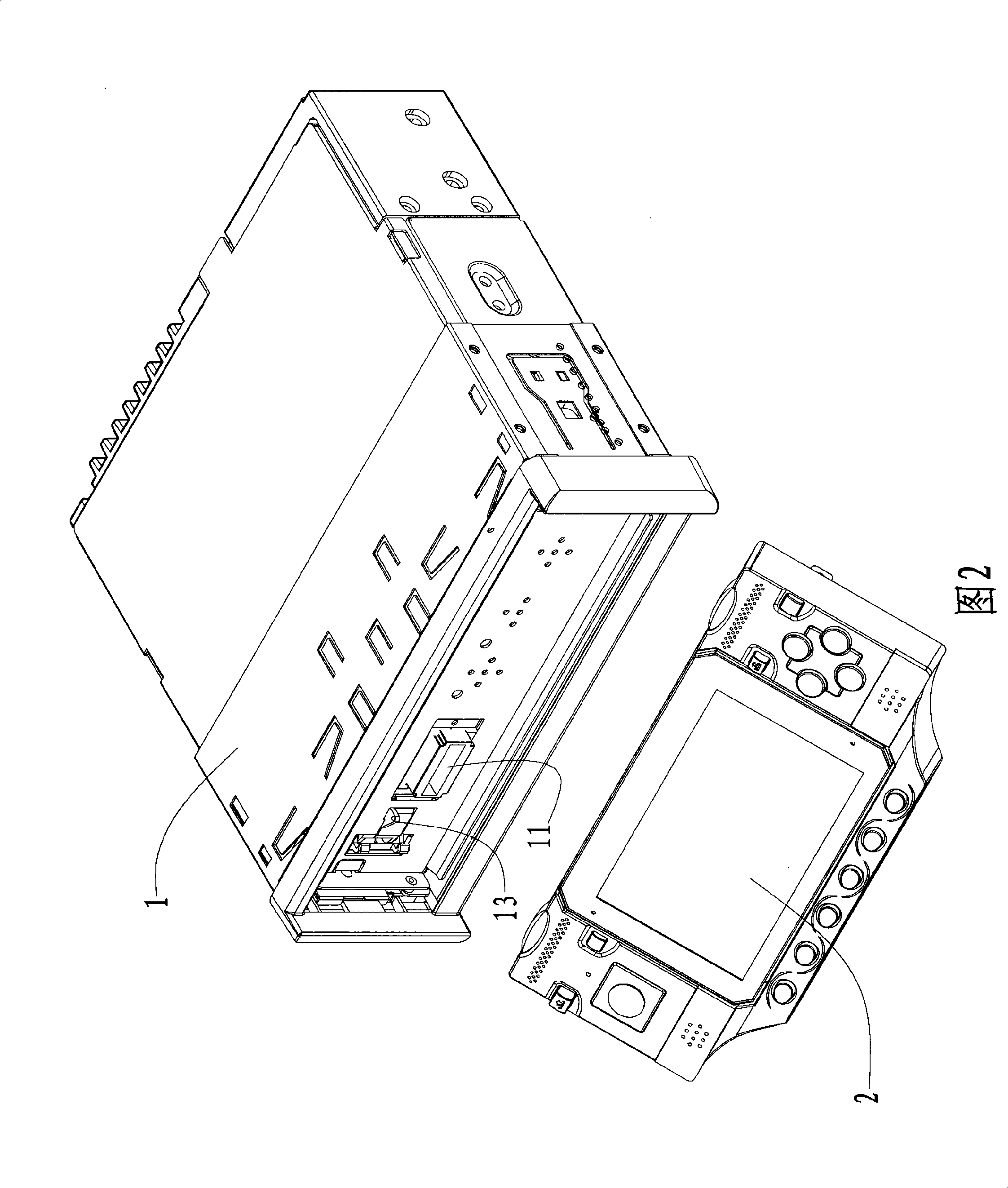 Dual-anti-theft car sound equipment