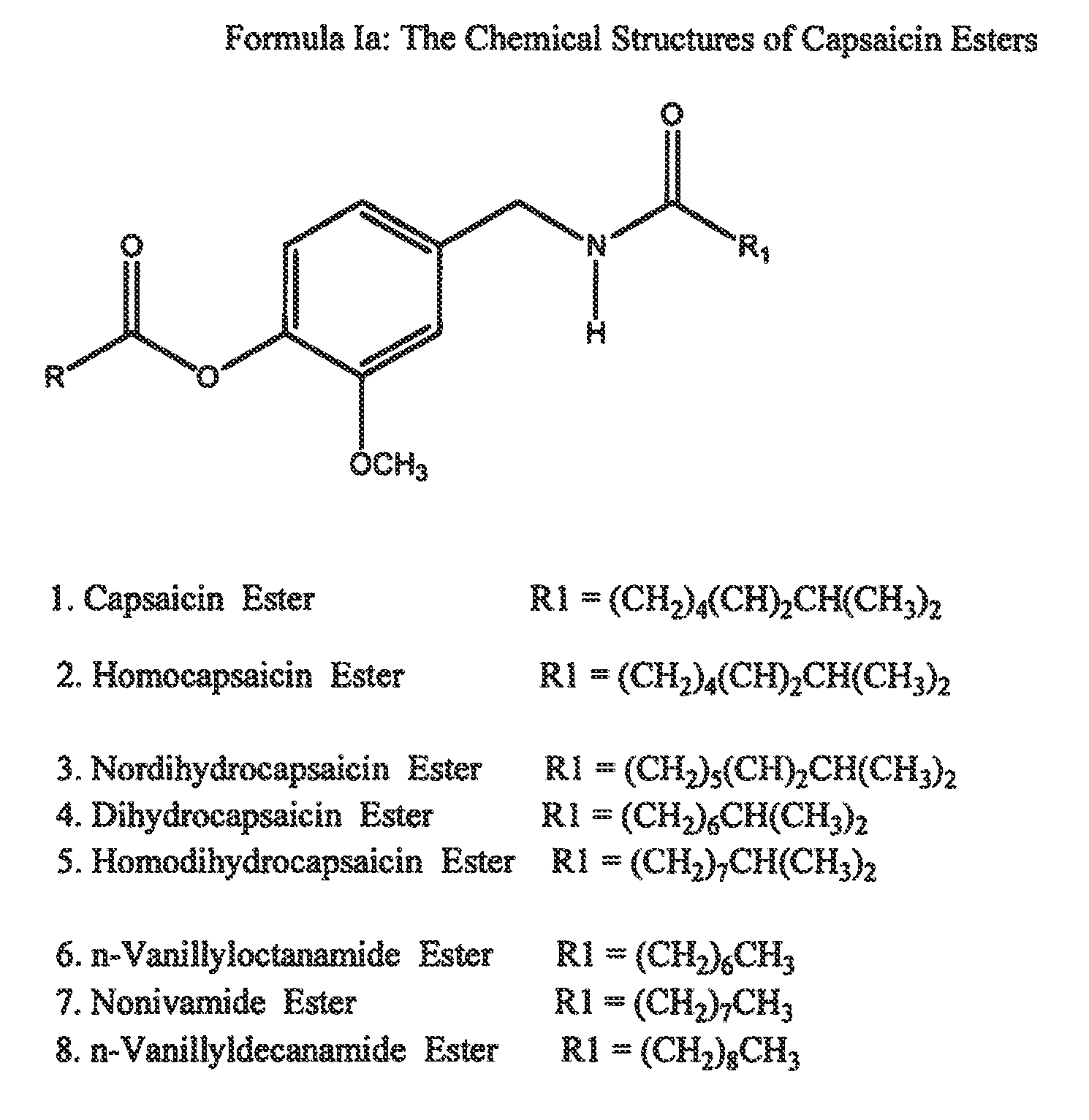 Esters of Capsaicin for Treating Pain