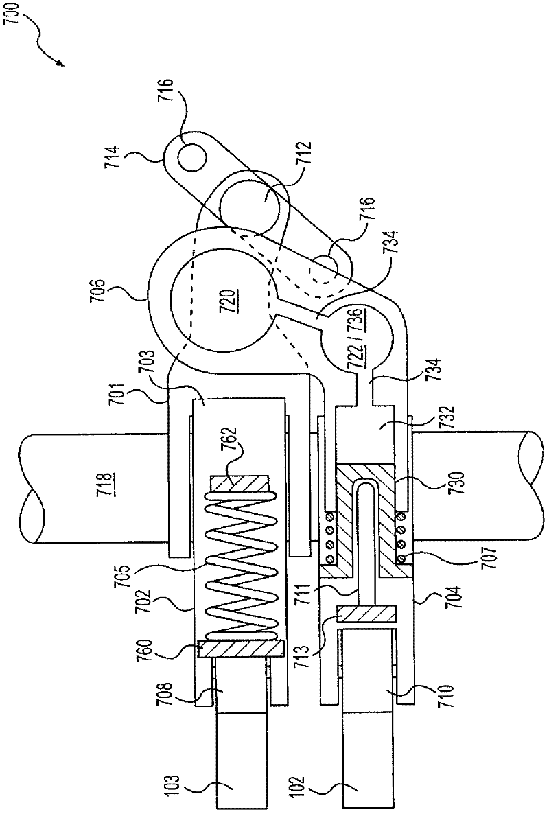 Lost motion variable valve actuation system for engine braking and early exhaust opening