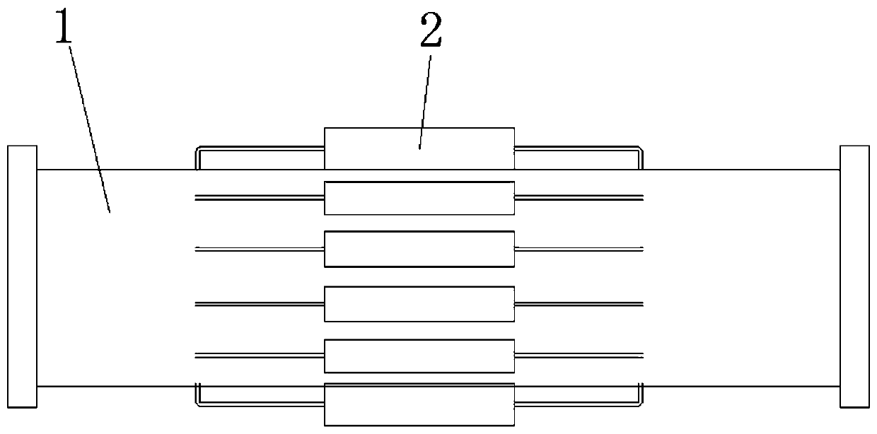 Magnetic water treatment device