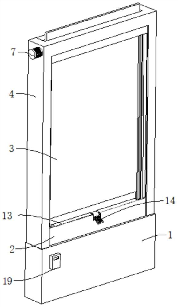 Convention and exhibition display integrated device based on Internet of Things and use method thereof