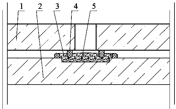 Vacuum glass air-exhaust port structure and manufacturing method thereof