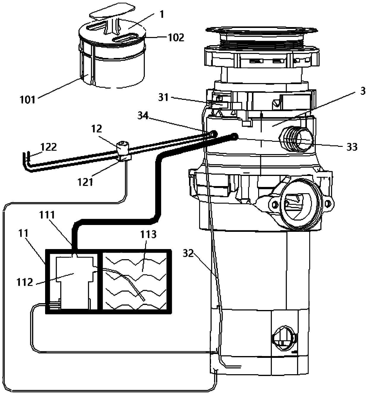 Safe and intelligent food waste processor