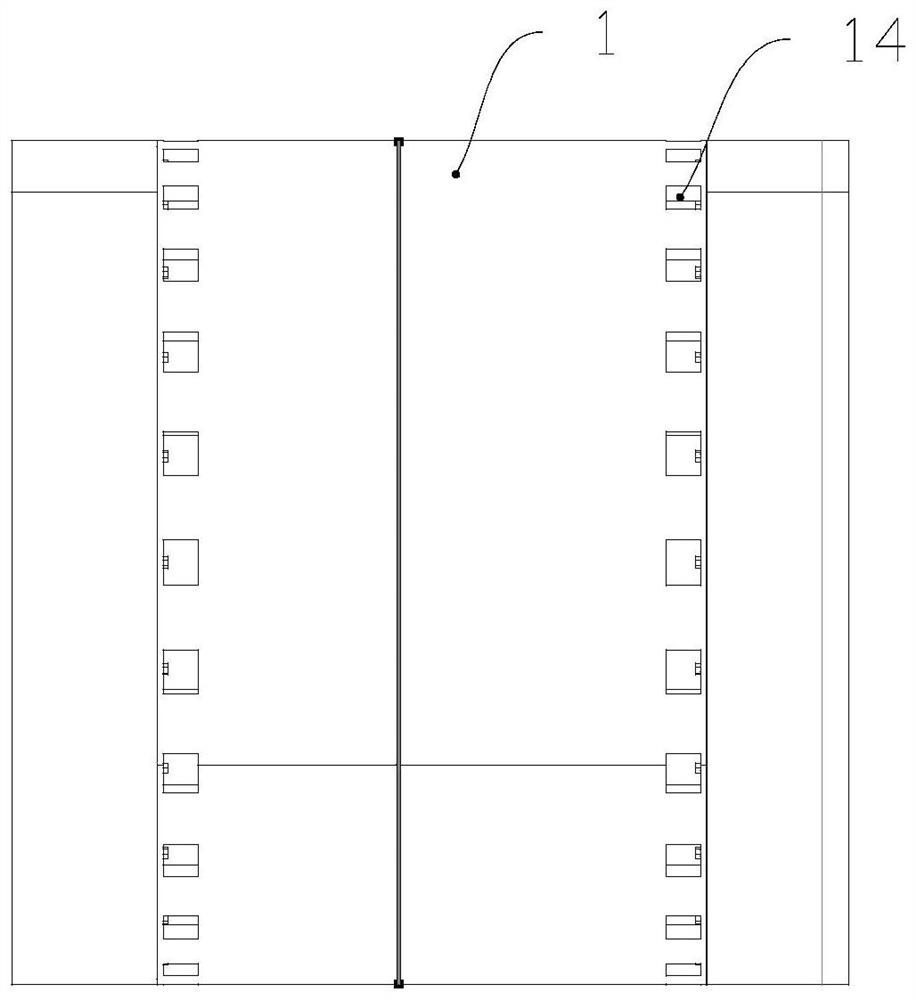 Solid rocket cold separation device and using method thereof