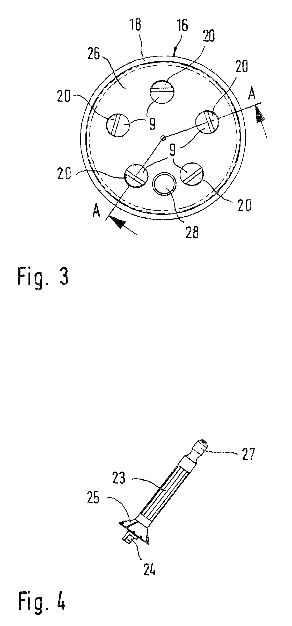 Securing mechanism cooperating with a device that is to be secured