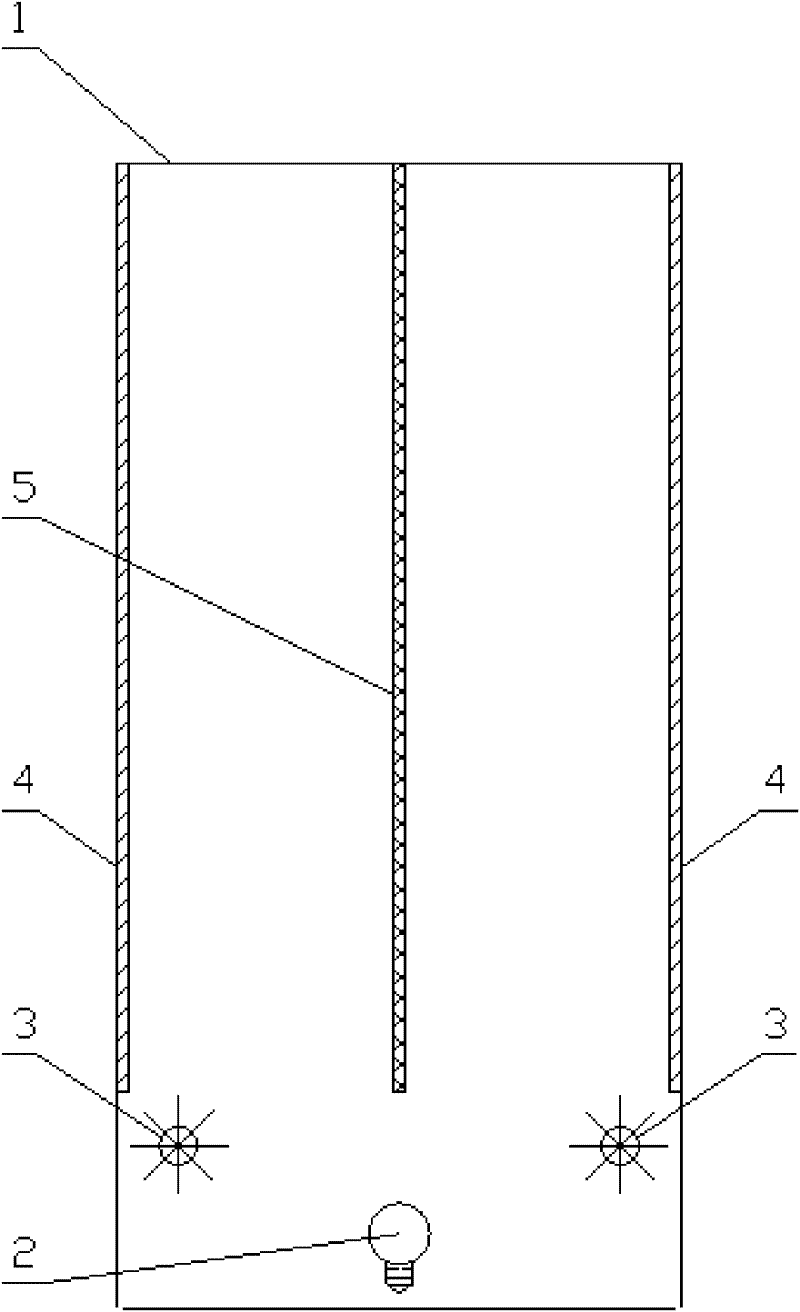 double sided electric fireplace