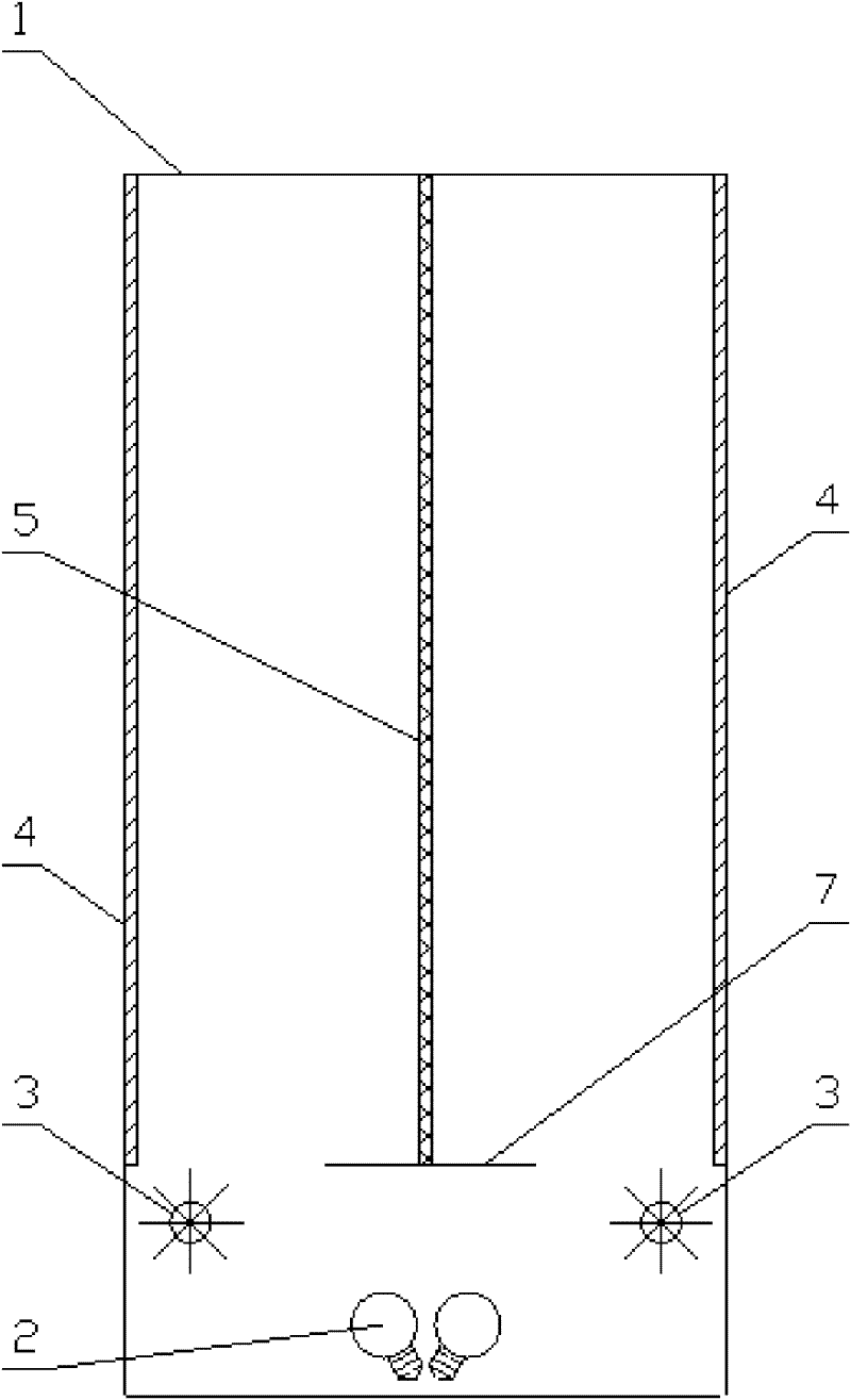 double sided electric fireplace