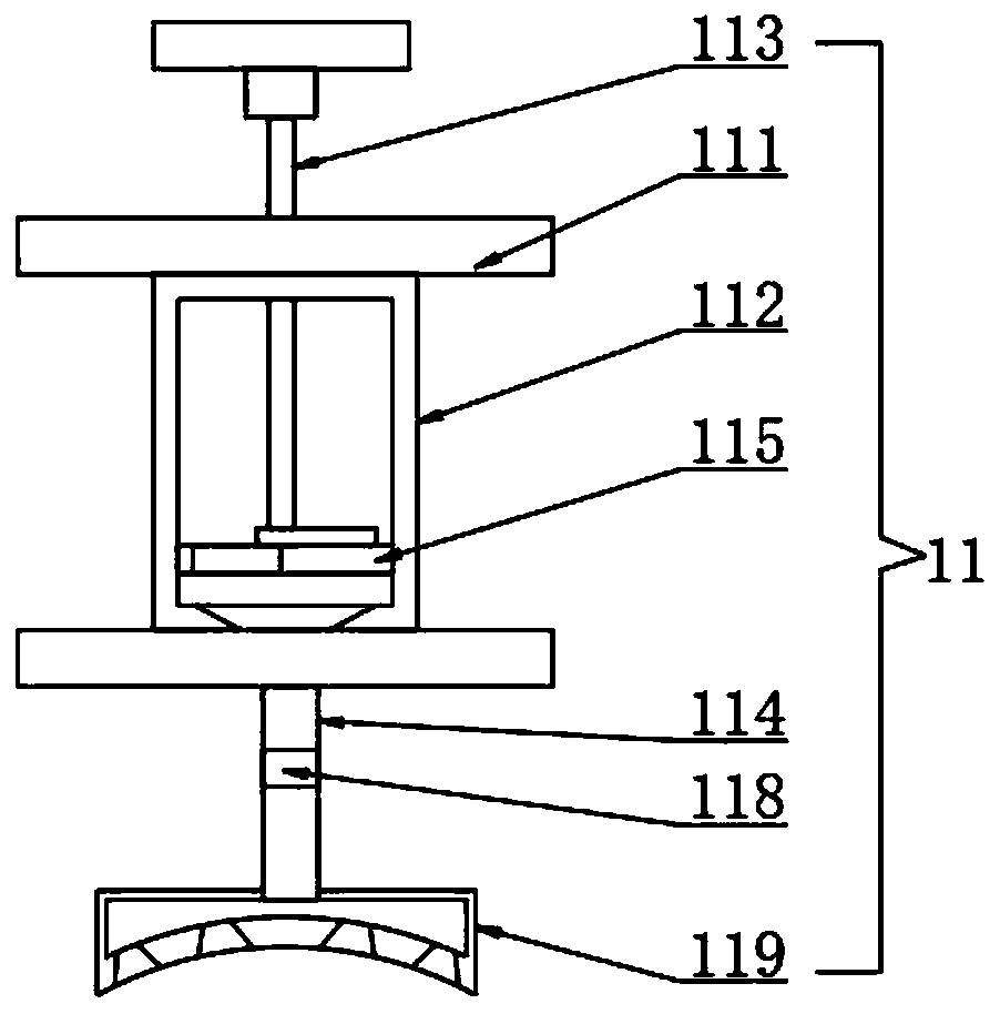 Gold stamping mechanism fixing device and method of gold stamping machine for processing of textiles