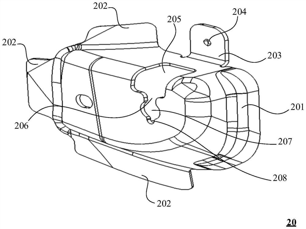 Rear-row seat mounting bracket, rear floor assembly and mounting method of rear floor assembly