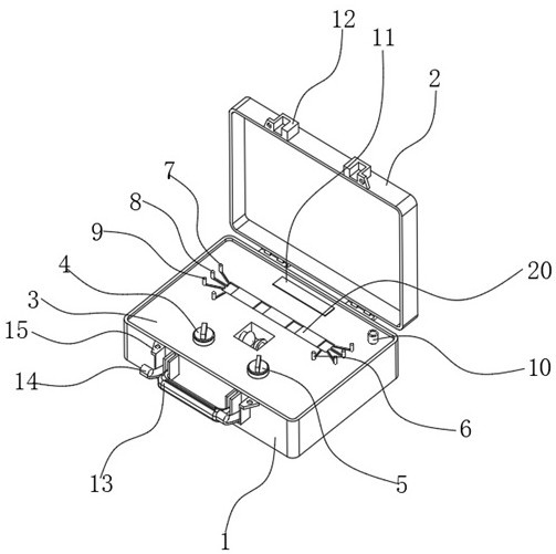 Cable fault positioning simulation device