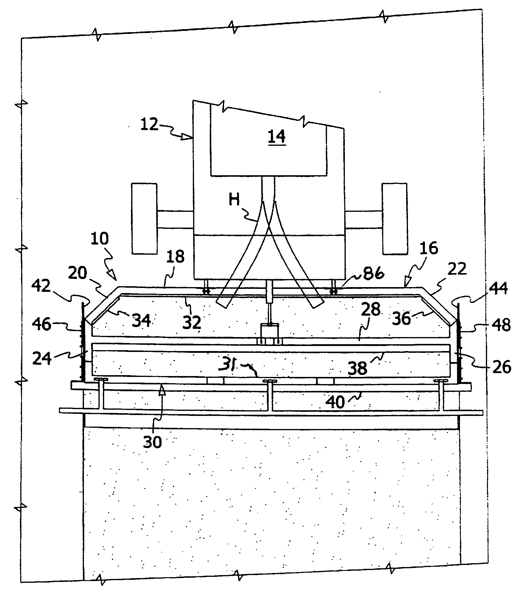 Pavement resurfacing equipment and method of application of polymer emulsion