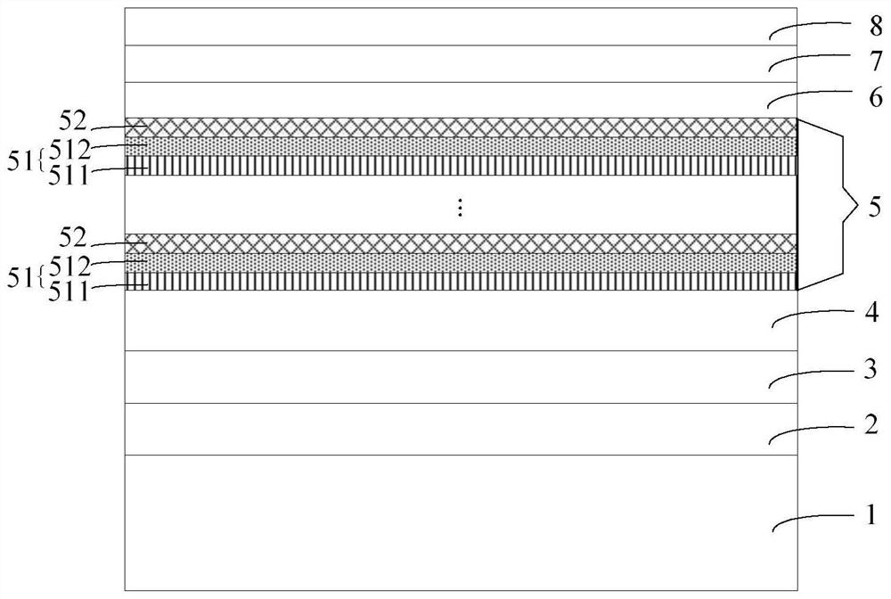 Light-emitting diode epitaxial wafer and manufacturing method thereof