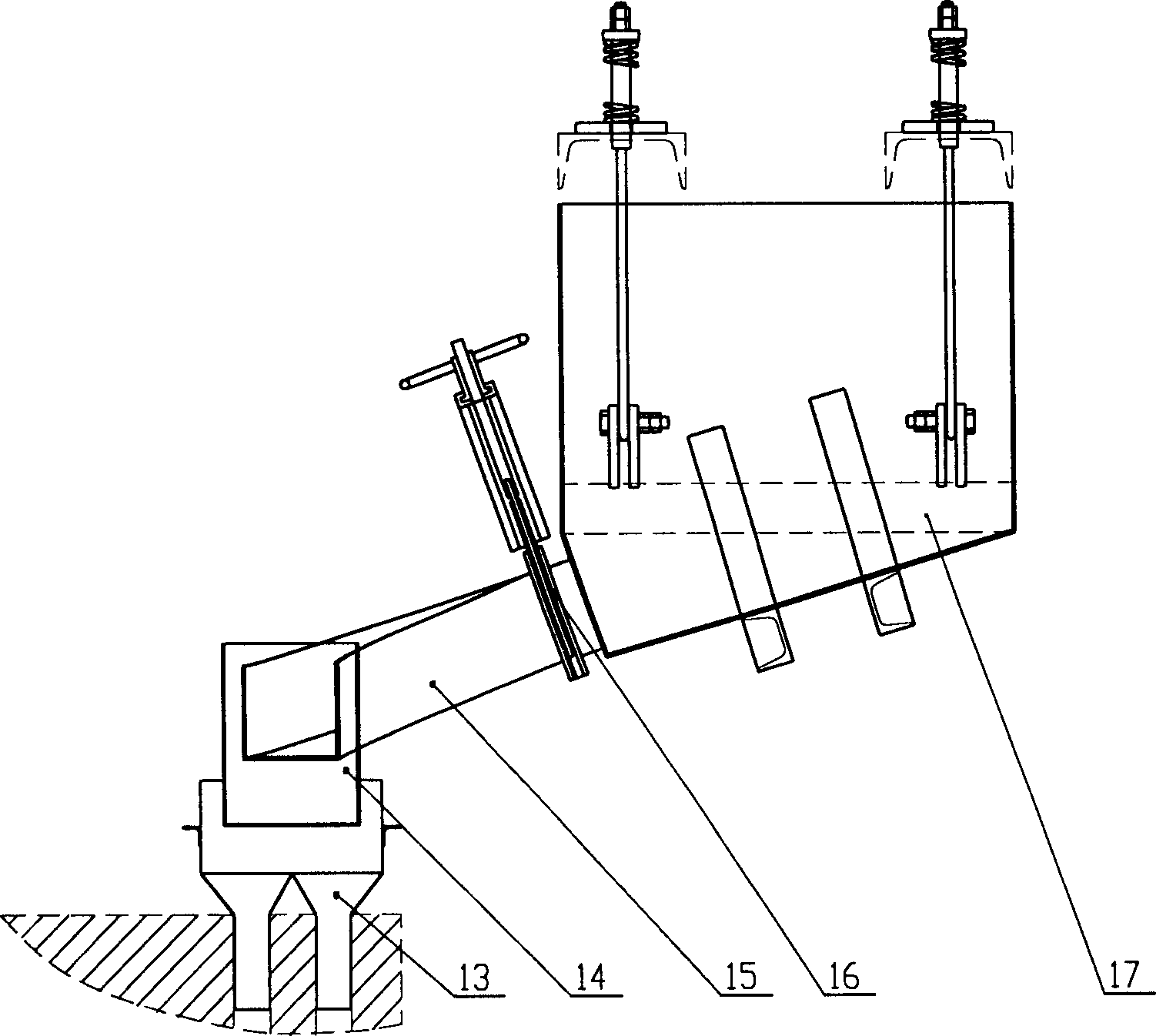 Dry type vibratory high-gradient magnetic separator