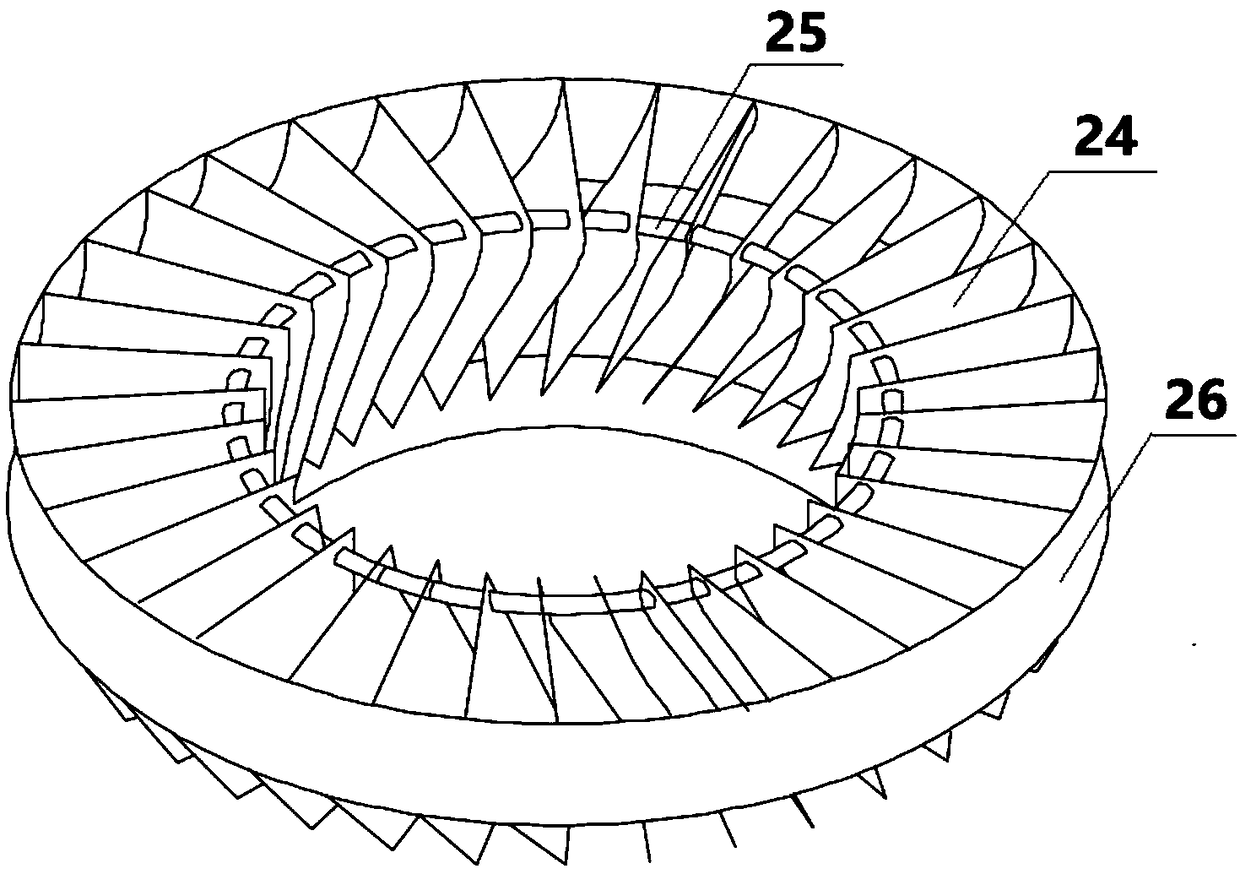 Hot wastewater concentrate fluidizing, crystallizing, and drying system and method of hot air pressure variable circulation