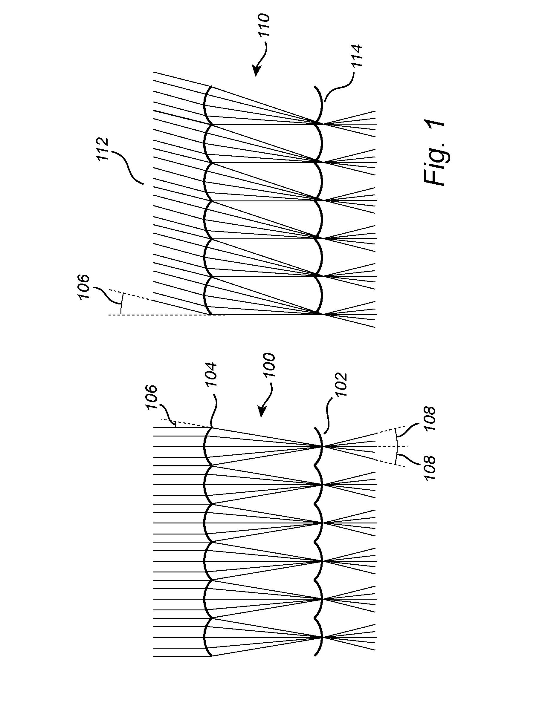 Optical system for producing uniform illumination