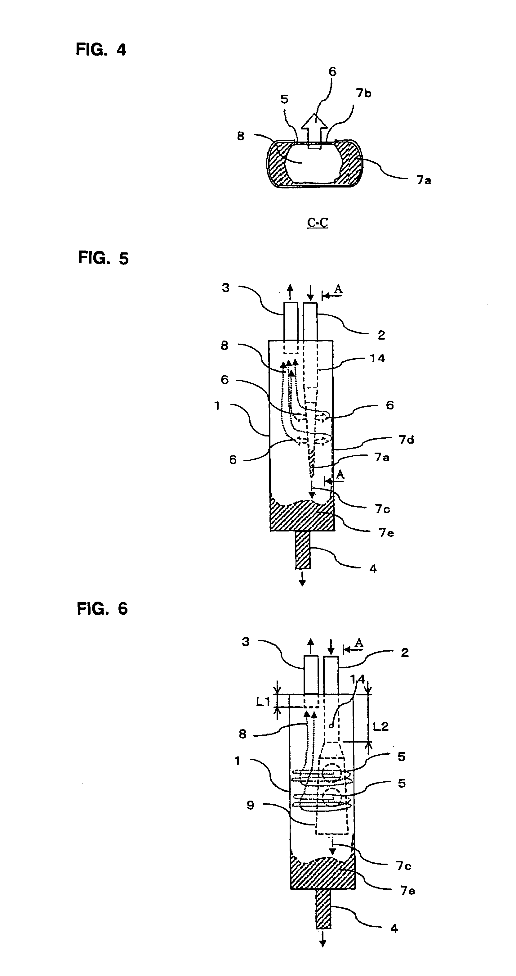 Gas-liquid separator and air conditioner equipped with the same