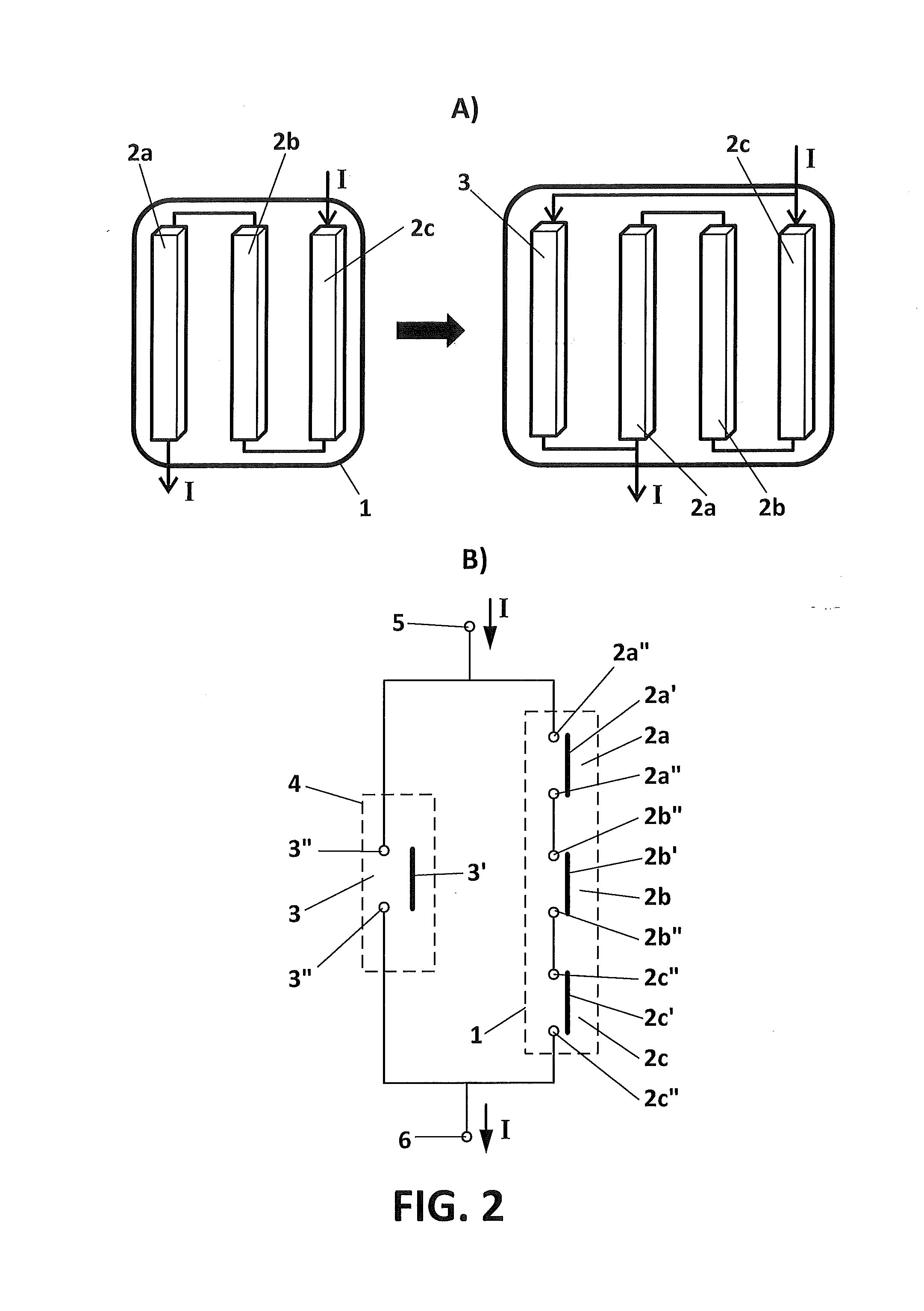 High thermal efficiency electric switch and method for interrupting  electric current