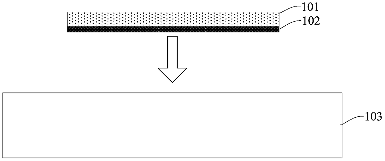 A method for dry transfer of graphene on a metal substrate