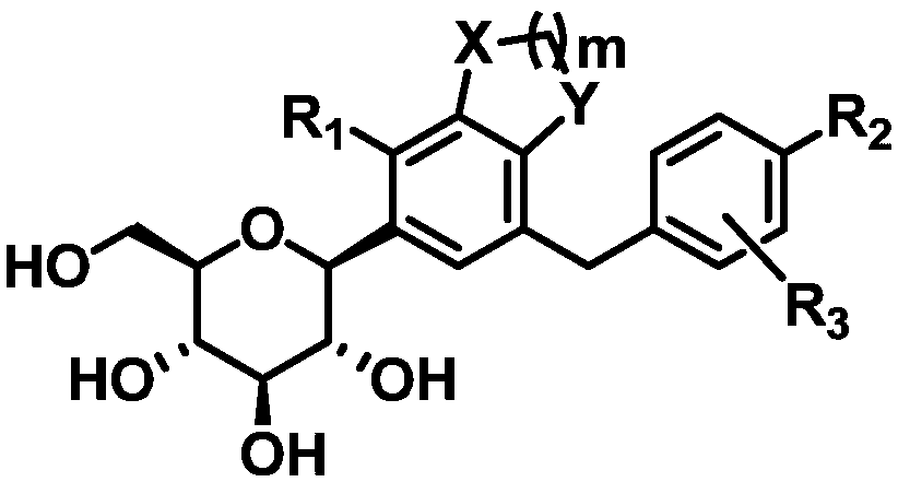 C-glucoside derivative containing fused phenyl ring or pharmaceutically acceptable salt thereof, process for preparing same, and pharmaceutical composition comprising same