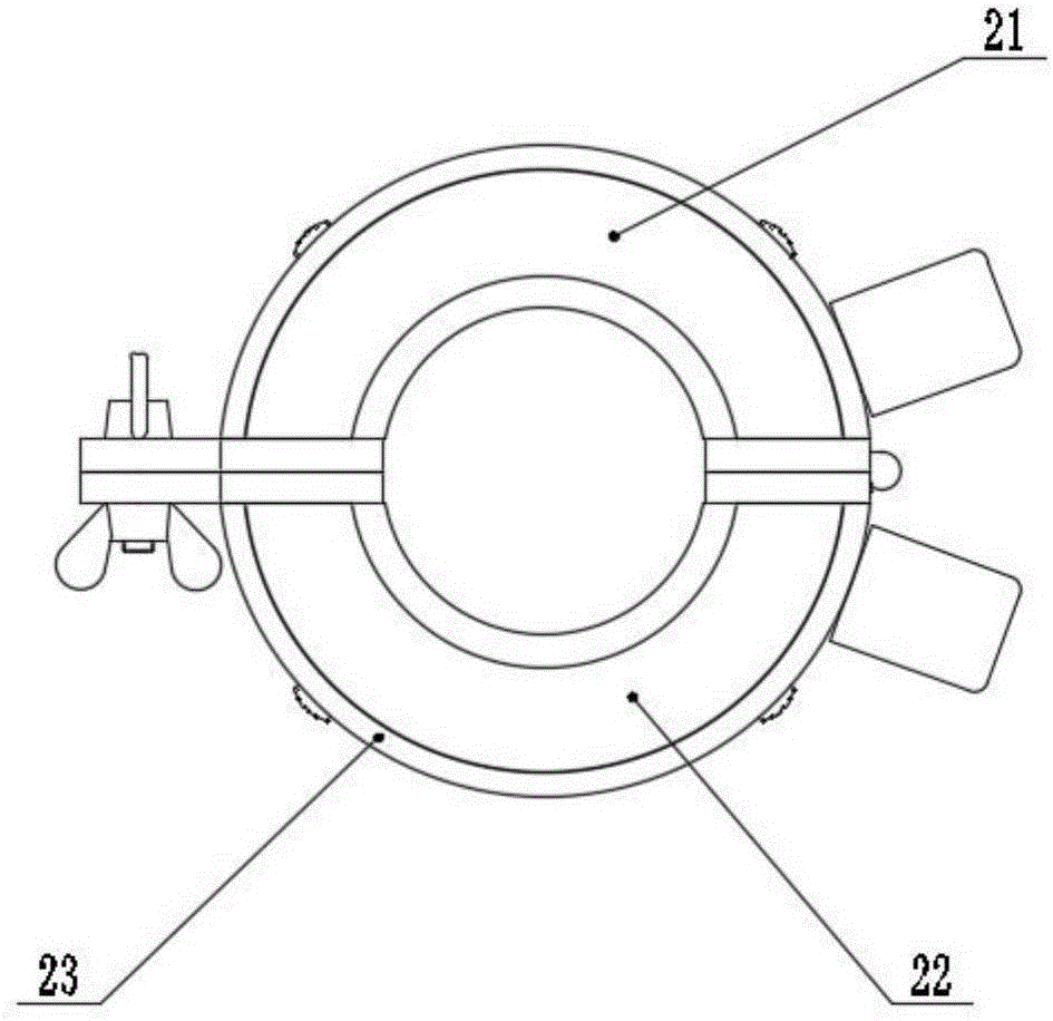 Detachable sleeve type force sensor used for bracket structure