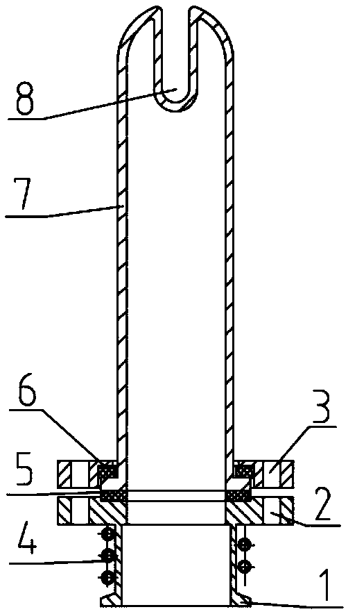 Novel infrared tube type heating furnace sample pipe applied to thermal desorption experiment