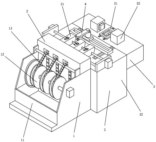 An anti-error feeding device for smt placement machine