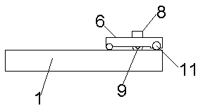 Hollowed-out guitar headstock processing equipment